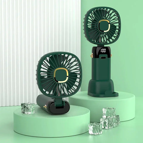 Foldable USB Neck Hanging Fan