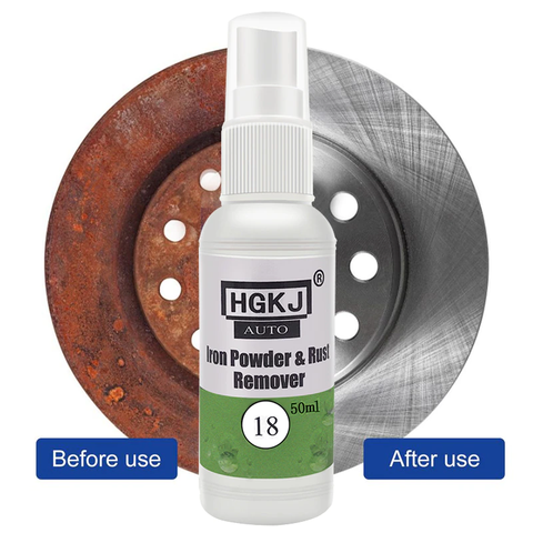 HGKJ-18 Rust Remover Spray 50ml – Fast-Acting Anti-Rust Cleaner for Bikes, Cars & Metal Parts