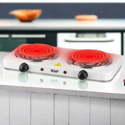 Double Electric Stove – Dual Burner Hot Plate for Home & Kitchen