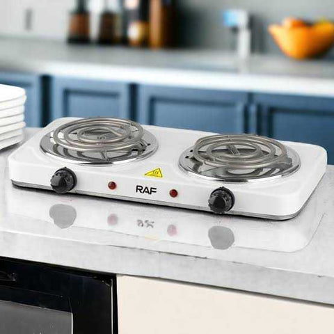 Double Electric Stove – Dual Burner Hot Plate for Home & Kitchen