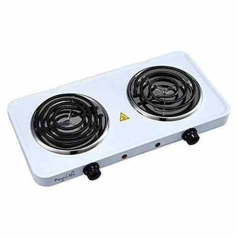 Double Electric Stove – Dual Burner Hot Plate for Home & Kitchen
