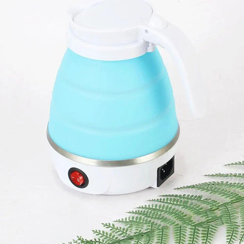 Foldable Electric Kettle 1L – Portable Silicone Travel Tea & Coffee Kettle