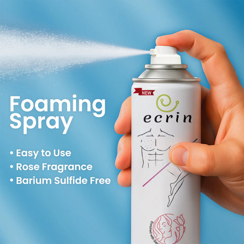 Ecrin Hair Removal Foaming Spray 200ml – Advanced Formula with Refreshing Fragrance