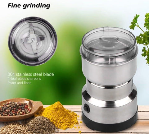 RAF Mini Electric Coffee & Spice Masala Grinder – Stainless Steel 220V