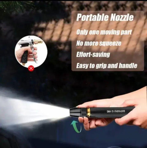 High Pressure Water Spray Gun – Adjustable Multifunction Car Wash & Garden Hose Nozzle