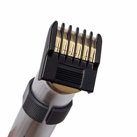 Dingling RF-608B Rechargeable Hair & Beard Trimmer – Professional Grooming Machine with Charging Base