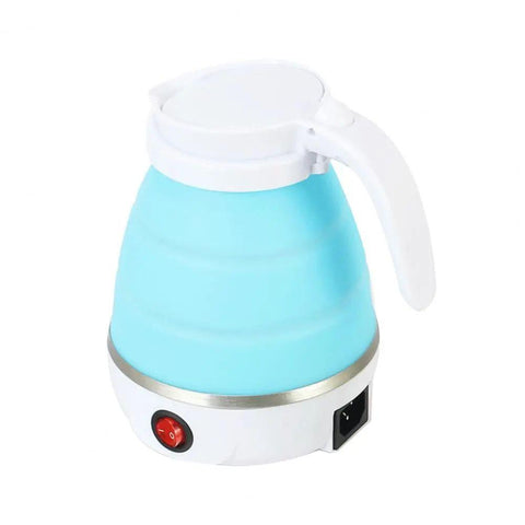 Foldable Electric Kettle 1L – Portable Silicone Travel Tea & Coffee Kettle