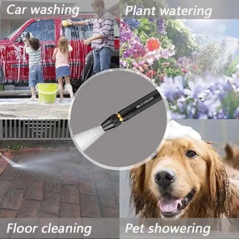 High Pressure Water Spray Gun – Adjustable Multifunction Car Wash & Garden Hose Nozzle