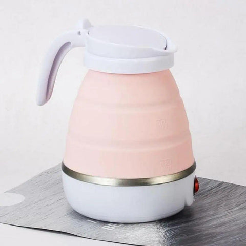 Foldable Electric Kettle 1L – Portable Silicone Travel Tea & Coffee Kettle