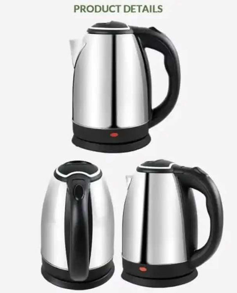 Electric Kettle – Premium Stainless Steel Body with Automatic Auto Shut-Off