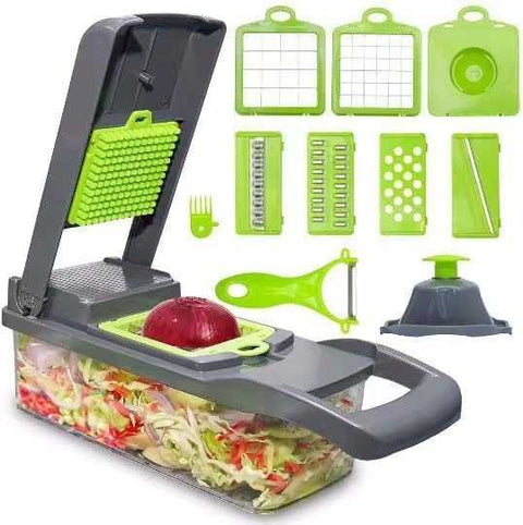 16-in-1 Vegetable Cutter – Multifunctional Chopper, Mandoline Slicer & Food Dicer
