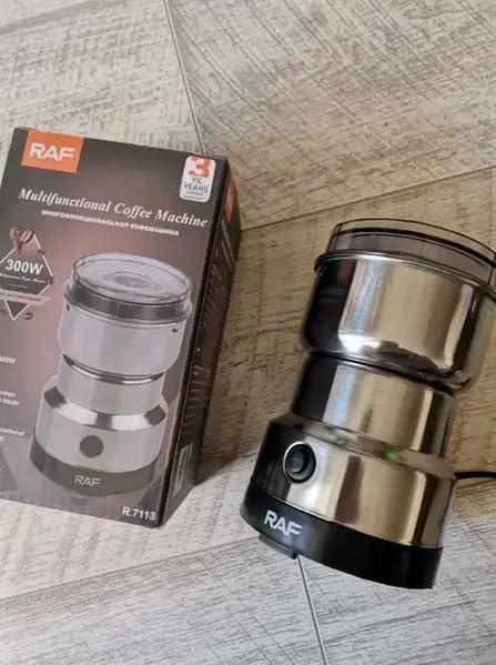 RAF Mini Electric Coffee & Spice Masala Grinder – Stainless Steel 220V
