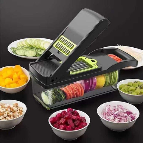 16-in-1 Vegetable Cutter – Multifunctional Chopper, Mandoline Slicer & Food Dicer