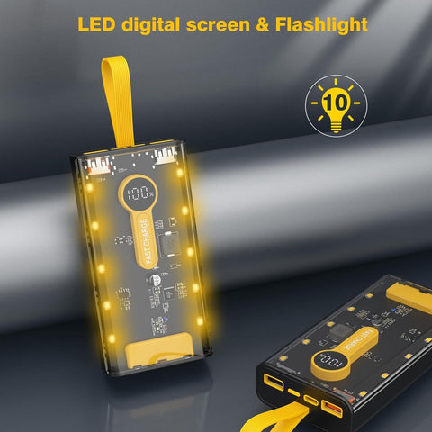 Fast Charging Power Bank – High-Capacity Portable Battery Pack
