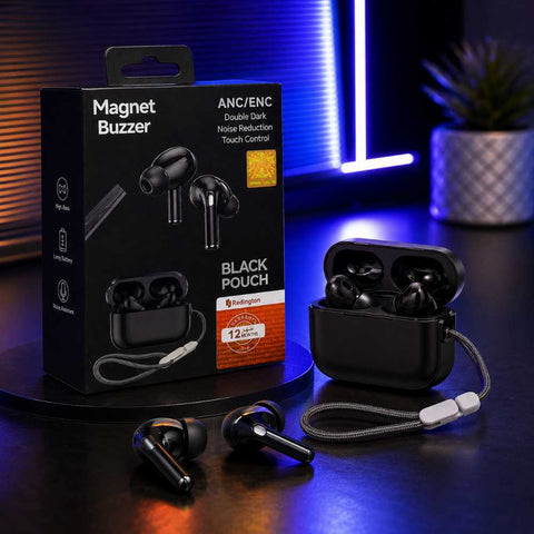 Magnet Buzzer ANC/ENC Bluetooth 5.3 Wireless Earbuds