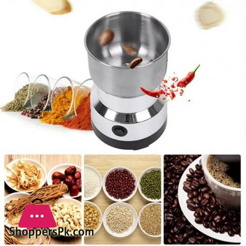 RAF Mini Electric Coffee & Spice Masala Grinder – Stainless Steel 220V