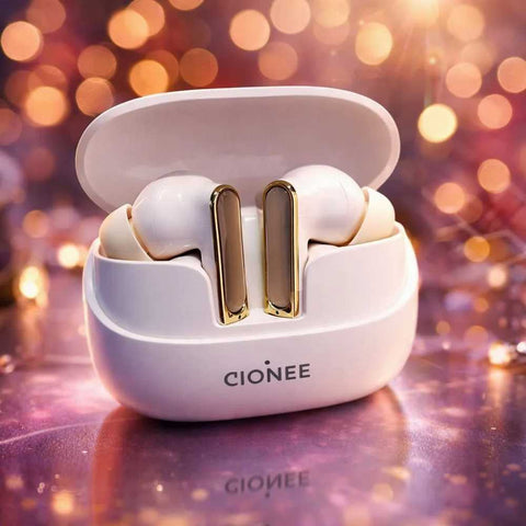 GIONEE True Wireless Earbuds – Bluetooth 5.3 ENC Hi-Fi Stereo Earbuds with USB-C Charging