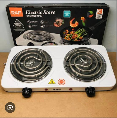 Double Electric Stove – Dual Burner Hot Plate for Home & Kitchen