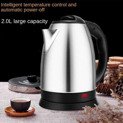 Electric Kettle – Premium Stainless Steel Body with Automatic Auto Shut-Off