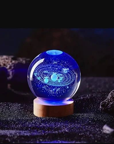3D Crystal Ball Lamp