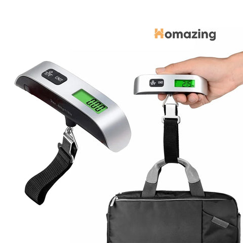 Digital Luggage Scale – Handheld Travel Baggage Weight Scale with LCD Display
